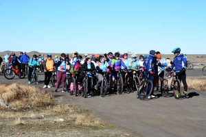 “Santa Cruz recorre”: realizaron una gran jornada de cicloturismo con mirada inclusiva en Río Gallegos