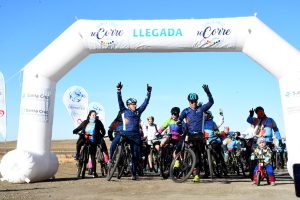 “Santa Cruz recorre”: realizaron una gran jornada de cicloturismo con mirada inclusiva en Río Gallegos