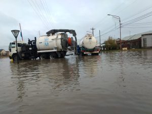 Servicios Públicos articuló acciones con el Municipio de Río Gallegos