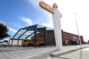 Alicia inauguró la primera Estación de Servicio del Futuro en Santa Cruz