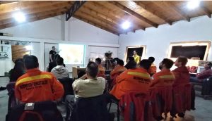 Finalizó el Curso de Entorno del Fuego para combatientes voluntarios