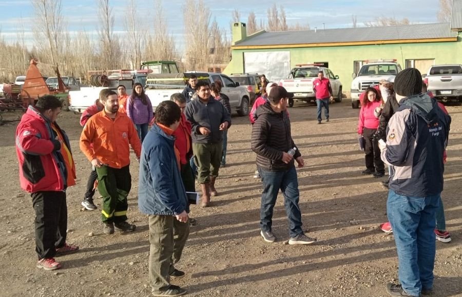 Finalizó el Curso de Entorno del Fuego para combatientes voluntarios