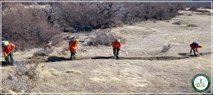 Se concretó una práctica conjunta entre brigadas del Consejo Agrario y el PN Los Glaciares