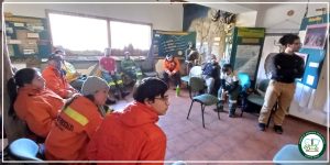 Se concretó una práctica conjunta entre brigadas del Consejo Agrario y el PN Los Glaciares