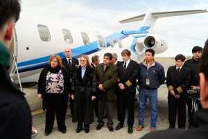 Alicia: “La incorporación de este avión sanitario es un hito histórico”