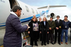 Alicia: “La incorporación de este avión sanitario es un hito histórico”