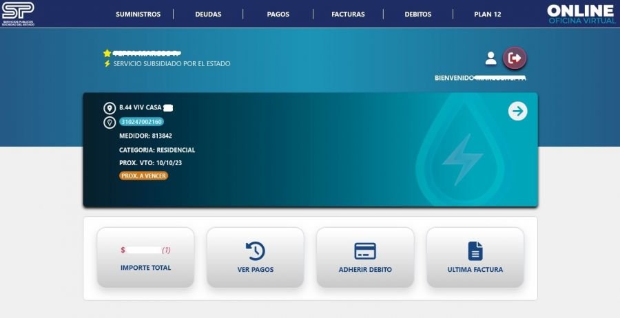 Servicios Públicos lanza su nuevo sitio web y oficina virtual