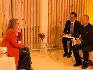 Relaciones bilaterales: Alicia mantuvo un encuentro con el Embajador chino