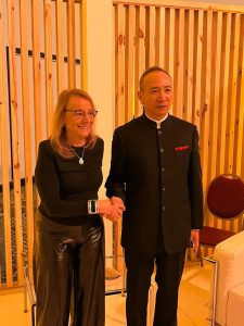 Relaciones bilaterales: Alicia mantuvo un encuentro con el Embajador chino