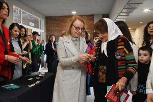 Alicia acompañó a Taty Almeida, histórica referente de “Madres de Plaza de Mayo”