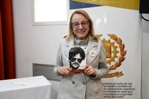 Alicia acompañó a Taty Almeida, histórica referente de “Madres de Plaza de Mayo”