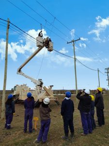 Los alumnos de la Escuela Industrial N° 4 realizaron sus prácticas profesionalizantes en Río Chico