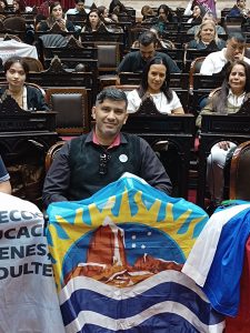 Estudiantes de Santa Cruz estuvieron presentes en la Cámara de Diputados de la Nación