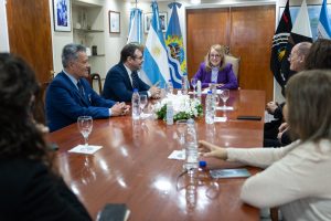 Alicia se reunió con integrantes del Rotary Club en Casa de Gobierno