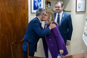 Alicia se reunió con integrantes del Rotary Club en Casa de Gobierno
