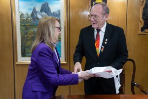Alicia se reunió con integrantes del Rotary Club en Casa de Gobierno
