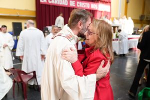 Alicia participó de la asunción del nuevo Obispo de Santa Cruz y Tierra del Fuego