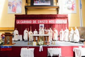 Alicia participó de la asunción del nuevo Obispo de Santa Cruz y Tierra del Fuego