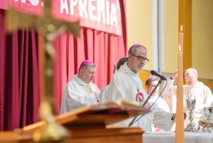 Alicia participó de la asunción del nuevo Obispo de Santa Cruz y Tierra del Fuego