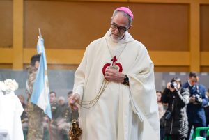 Alicia participó de la asunción del nuevo Obispo de Santa Cruz y Tierra del Fuego