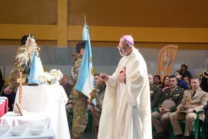 Alicia participó de la asunción del nuevo Obispo de Santa Cruz y Tierra del Fuego