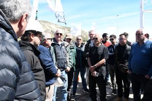 Santa Cruz hace historia: llegaron las turbinas para la Represa Hidroeléctrica Jorge Cepernic