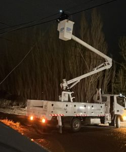 Servicios Públicos continúa trabajando frente a las inclemencias climáticas en la Provincia