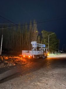 Servicios Públicos continúa trabajando frente a las inclemencias climáticas en la Provincia