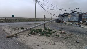 Servicios Públicos continúa trabajando frente a las inclemencias climáticas en la Provincia