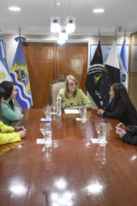 Alicia recibió en audiencia a Miriam Cavieres