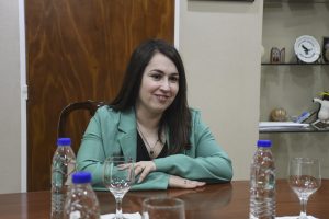 Alicia recibió en audiencia a Miriam Cavieres