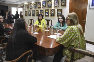 Alicia recibió en audiencia a Miriam Cavieres