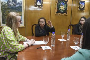 Alicia recibió en audiencia a Miriam Cavieres