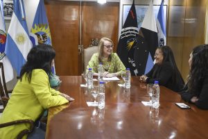 Alicia recibió en audiencia a Miriam Cavieres