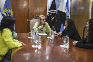 Alicia recibió en audiencia a Miriam Cavieres