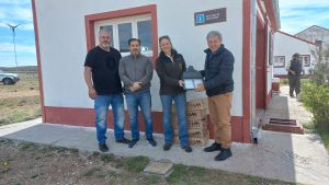 Se inaugura la obra para extender la línea de media tensión hasta el Parque Monte León