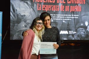 Río Turbio vivió el pre-estreno de “Mujeres del Carbón” que se lanza hoy por Canal 9