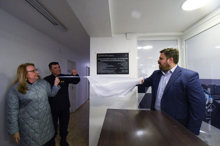 El Gobierno Provincial realizó la presentación del sistema 911 en Río Gallegos