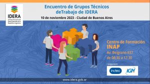 Santa Cruz tuvo una activa participación en el Encuentro de Grupos de Trabajo IDERA