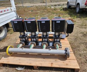 Se instaló una bomba presurizadora para optimizar la presión de agua en barrios alejados de Río Gallegos