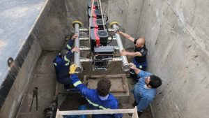 Se instaló una bomba presurizadora para optimizar la presión de agua en barrios alejados de Río Gallegos