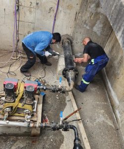 Se instaló una bomba presurizadora para optimizar la presión de agua en barrios alejados de Río Gallegos