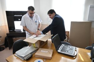 Se concretó una nueva entrega de insumos en Puerto Deseado