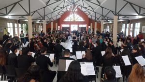 Gran concierto de la Orquesta del Barrio y de la Banda Sinfónica de la Escuela Re Si