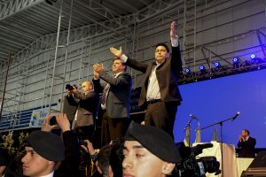 A 40 Años de Democracia: Claudio Vidal asumió como nuevo gobernador de la Provincia de Santa Cruz