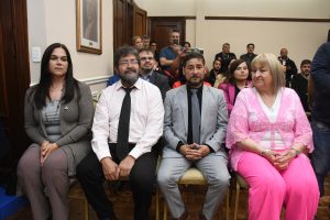 Vidal tomó juramento a los nuevos presidentes de las Comisiones de Fomento de Santa Cruz