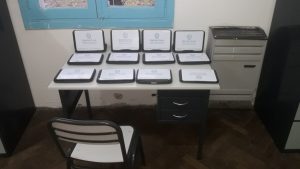 El Centro Educativo de Reparación de computadoras trabaja en la recuperación de equipos