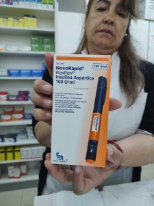 La Caja de Servicios Sociales comunica a pacientes con diabetes: “Victoza estará en falta, coordinen la adecuación del tratamiento”
