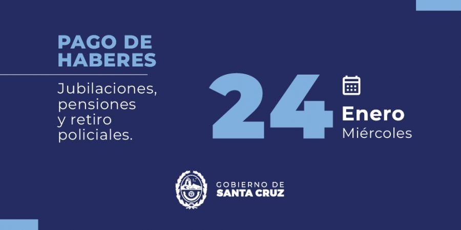 Mañana se realizará el pago de las jubilaciones, pensiones y retiros