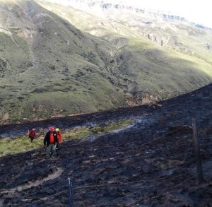 Se declaró extinguido el incendio de la Estancia Santa Margarita